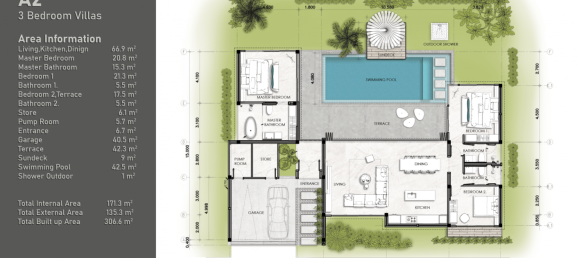 3 bedrooms Villa in Phuket, Thailand No. 6082 17