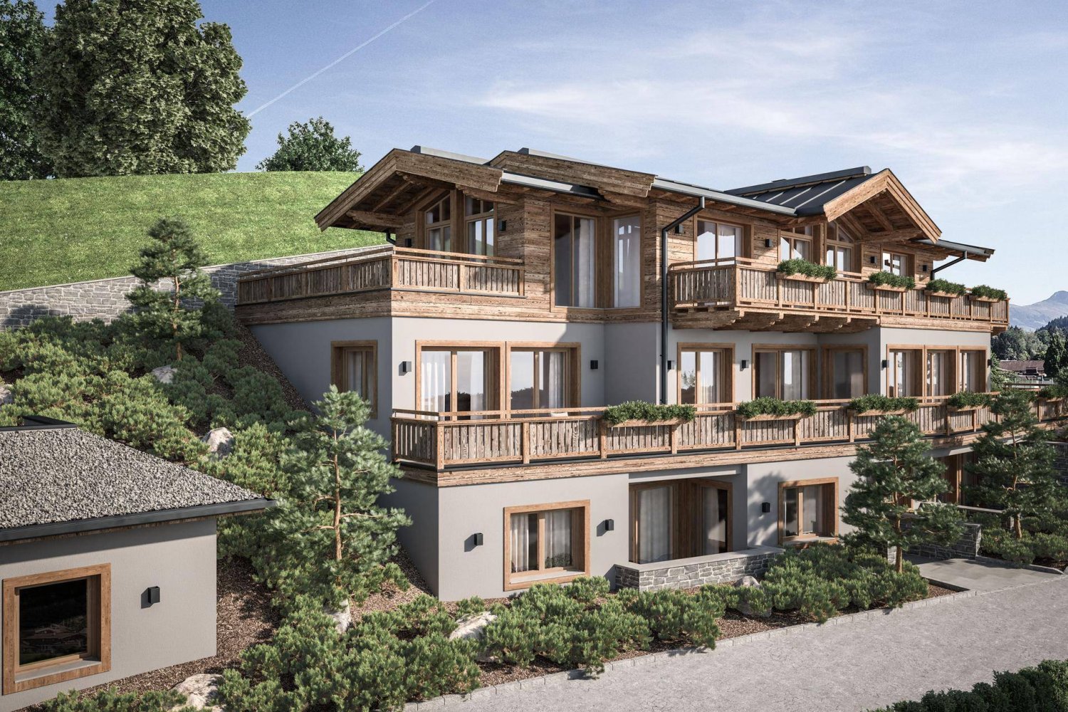 Земельный участок 818м² в Райт бай Кицбюель, Австрия № 212883