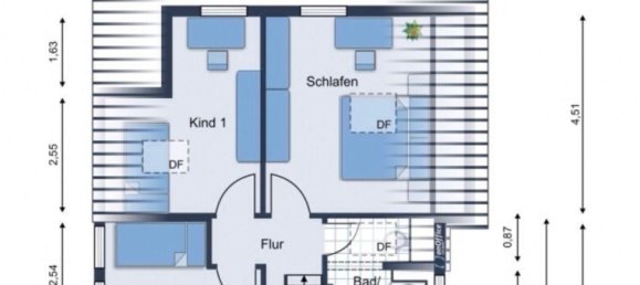 Дуплекс с 4 спальнями в Boblingen, Германия № 346411 16