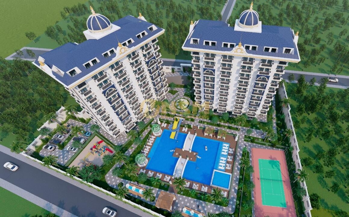 شقة 1+1 في Alanya, Turkey رقم 31059