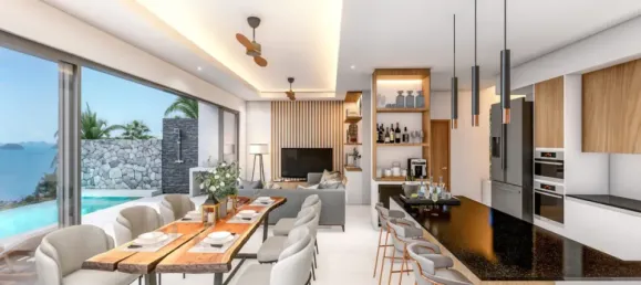 3 dormitorios villa en venta en Ko Samui, Surat Thani, Southern Thailand, Thailand № 79603 12