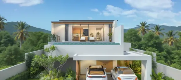 3 dormitorios villa en venta en Ko Samui, Surat Thani, Southern Thailand, Thailand № 79603 9