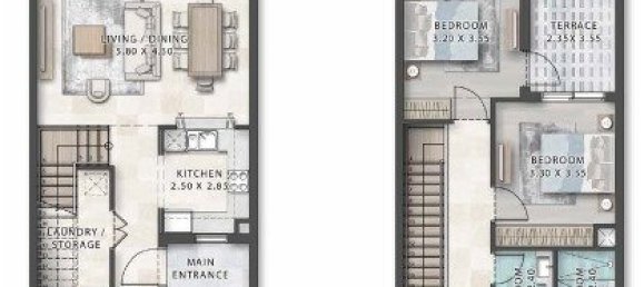 3 bedrooms Apartment in Damac Lagoons, UAE No. 14811 2