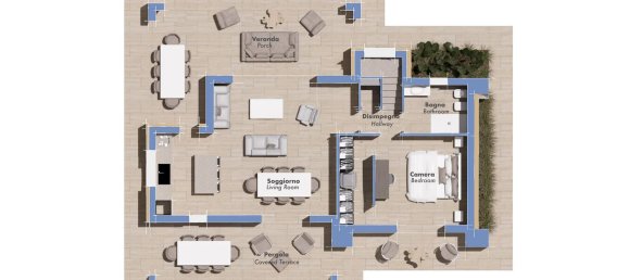 Villa de 4 habitaciónes en San Teodoro, Italy No. 18209 32