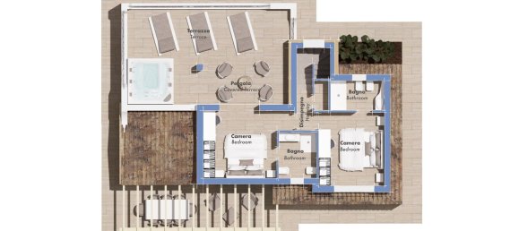 Villa de 4 habitaciónes en San Teodoro, Italy No. 18209 29