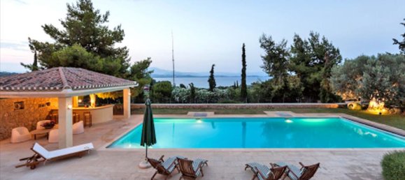 6 غرف نوم فيلا في Kranidi, Greece رقم 7175 3