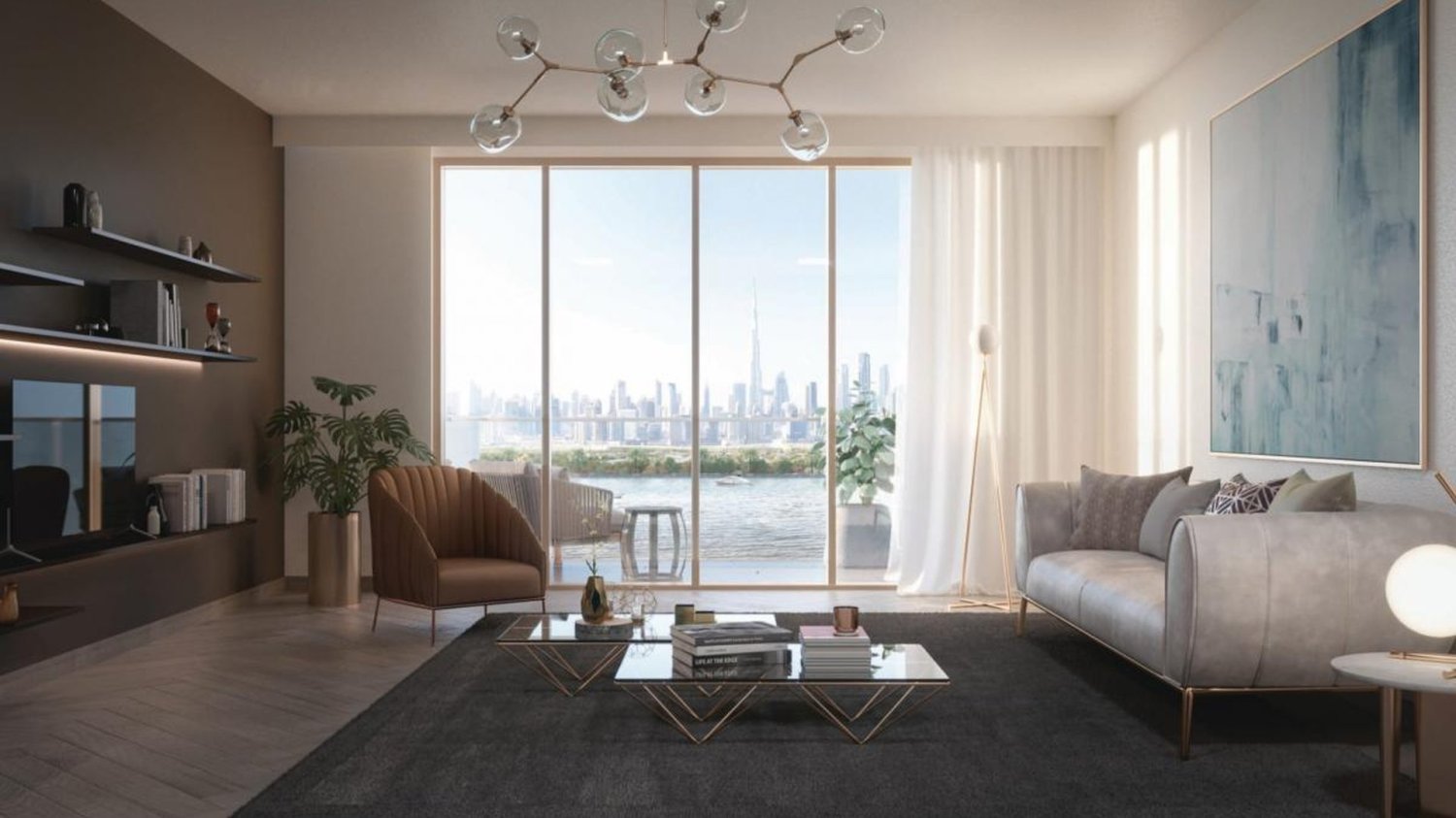 Квартира с 1 спальней в AZIZI RIVIERA BEACHFRONT, Meydan, ОАЭ № 59694