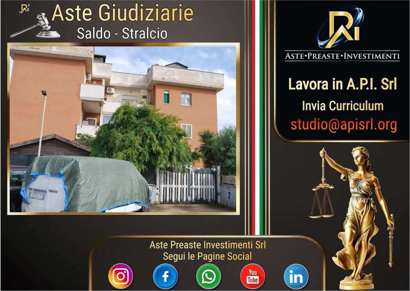 3 rooms Apartment in Ardea, Italy No. 189965