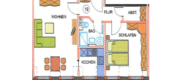 Apartamento T1 em Leipzig, Germany N.º 310150 10