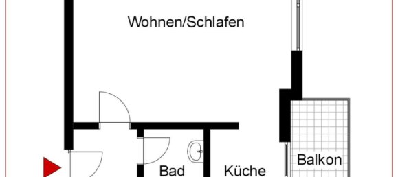 1 Schlafzimmer Wohnung in Heilbronn, Germany, Nr. 2844 5