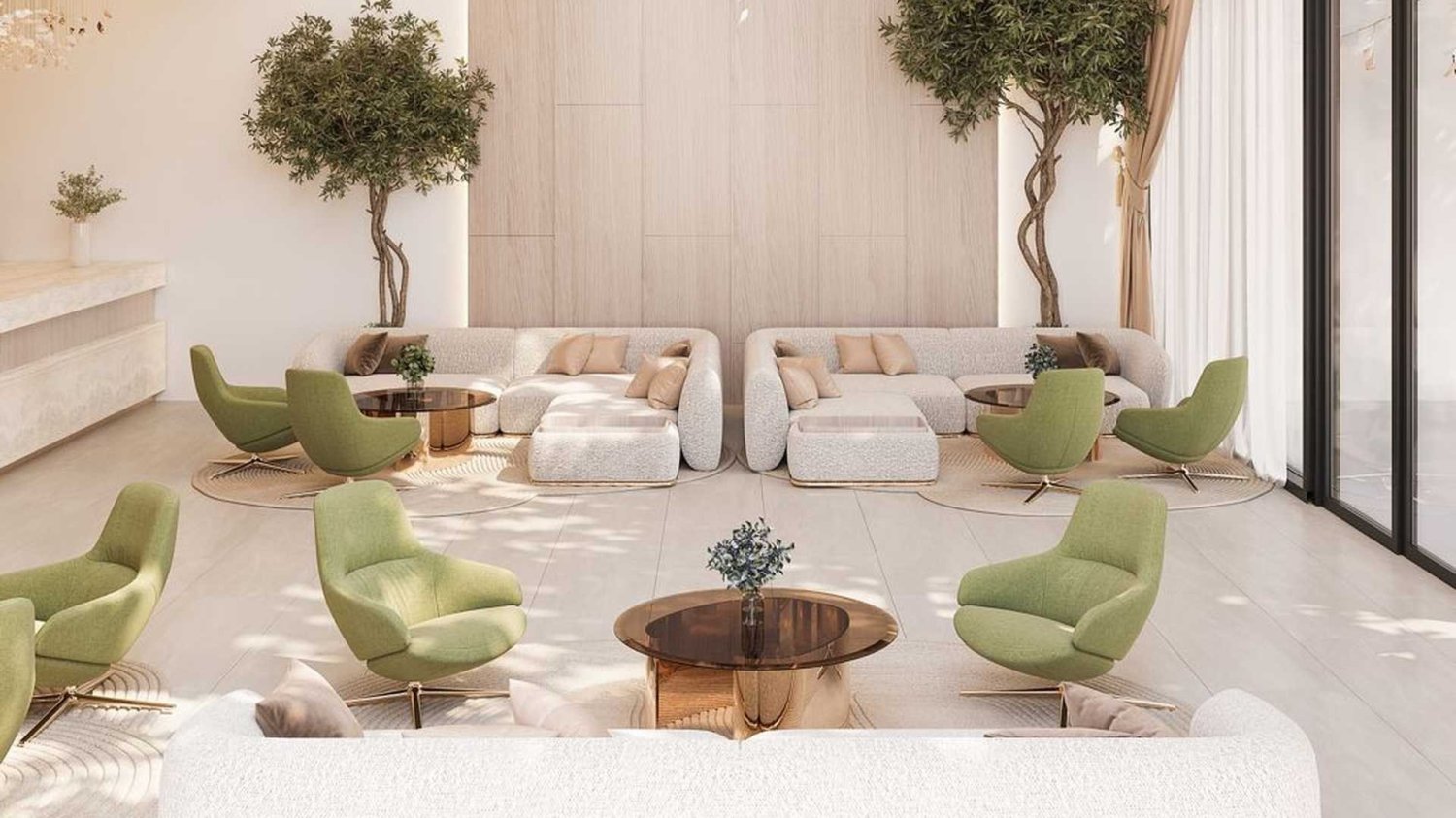 Квартира с 1 спальней в Jade Tower, Majan, ОАЭ № 62618