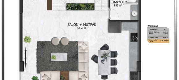 Вилла 3+1 в Аланья, Турция № 4935 15