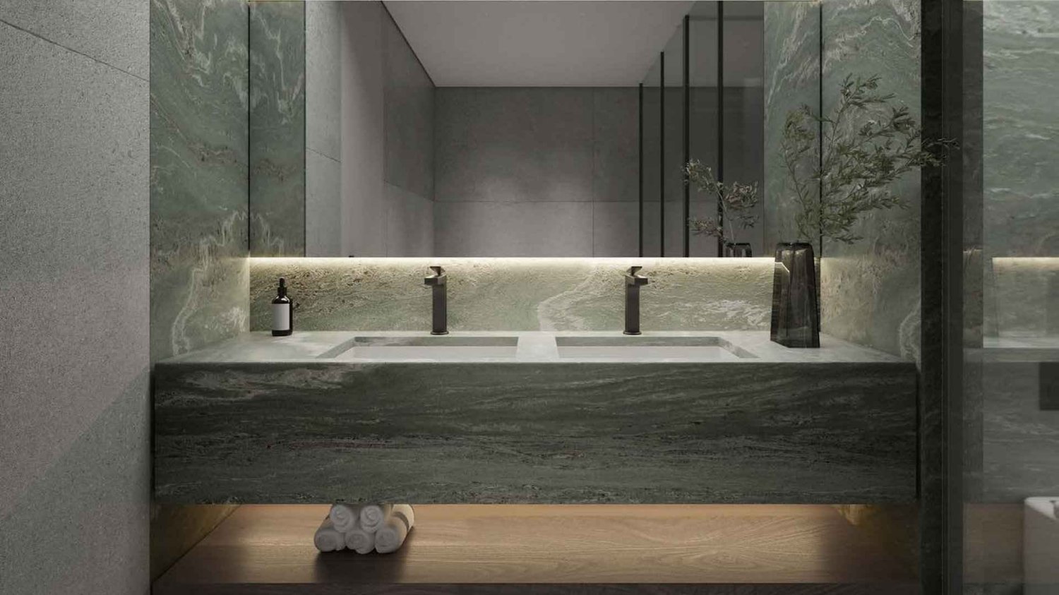 Apartamento de 1 dormitorio en W Residences Dubai Harbour Tower 2, Dubai Marina, UAE No. 65243