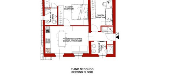 2 bedrooms Apartment in Casciana Terme Lari, Italy No. 221563 14