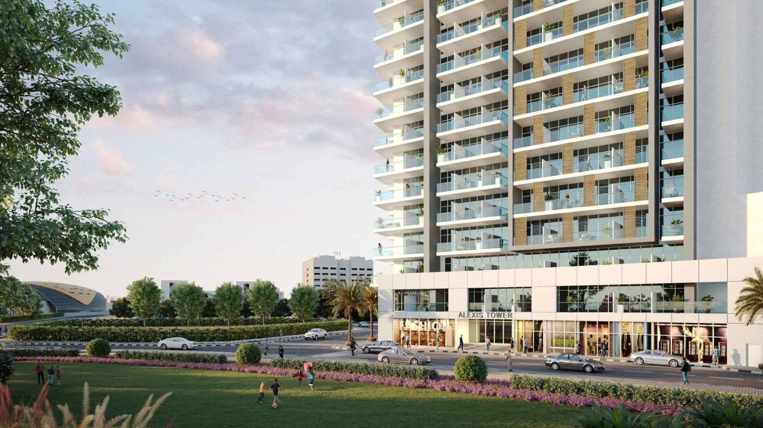 26.48m² Shop in ALEXIS TOWER, Downtown Jebel Ali, UAE No. 59915