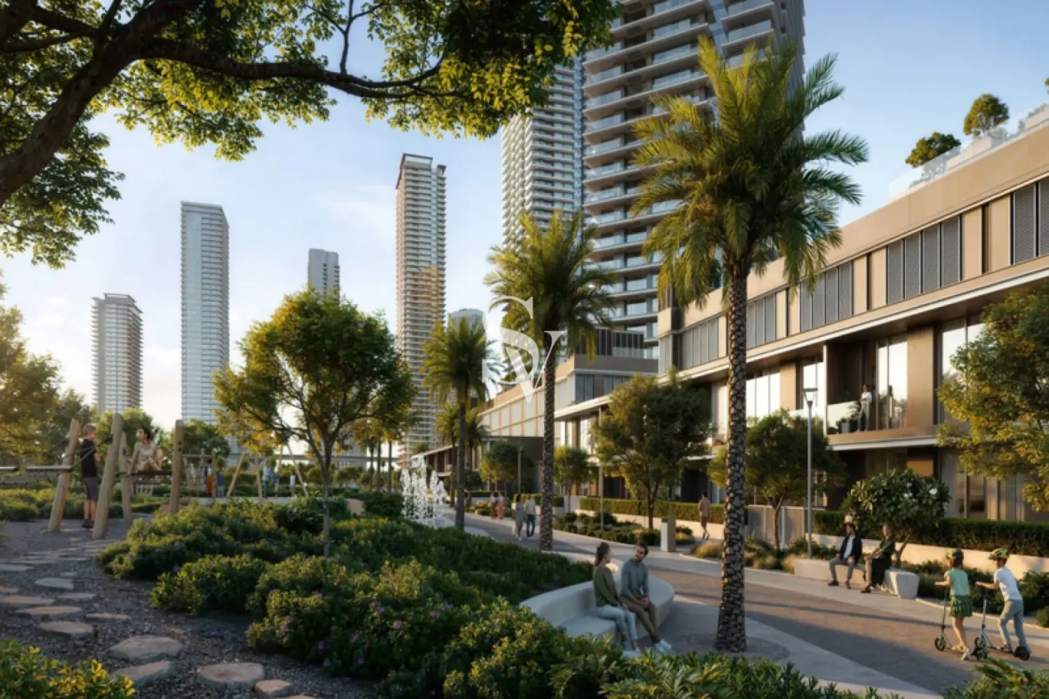 Квартира с 2 спальнями в Dubai Creek Harbour (The Lagoons), ОАЭ № 107573