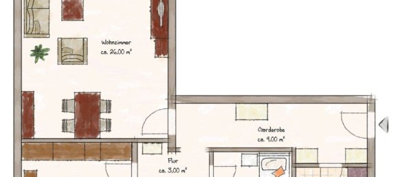 2 chambres Appartement à Bielefeld, Germany No. 289935 7