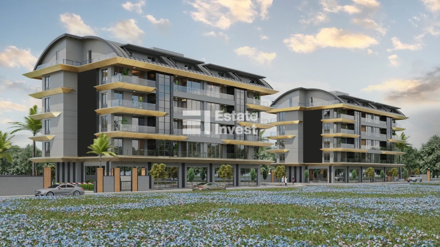 Квартира 1+1 в Аланья, Турция № 19796