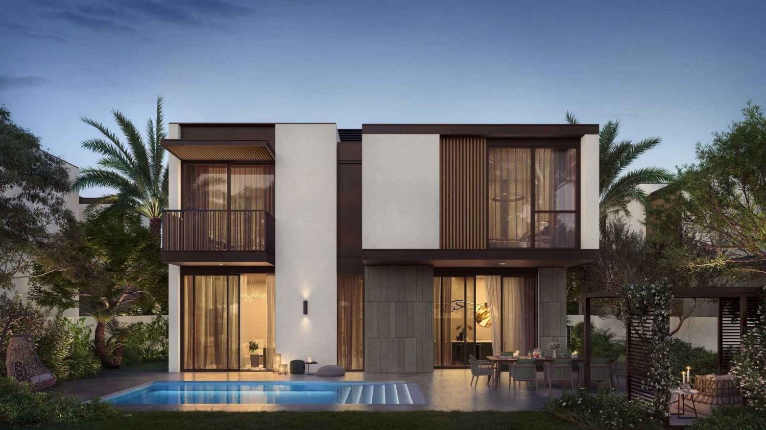 Villa de 4 dormitorios en HAVEN, Dubai Land, UAE No. 61556