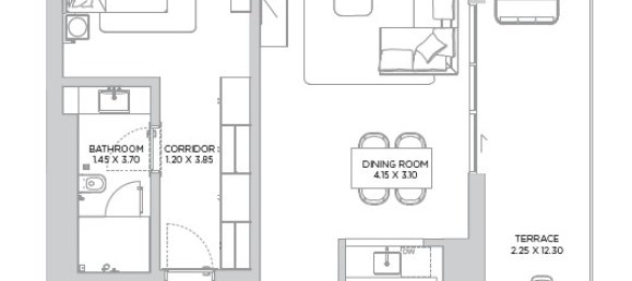 1 Schlafzimmer Wohnung in The World Islands, UAE, Nr. 15345 2