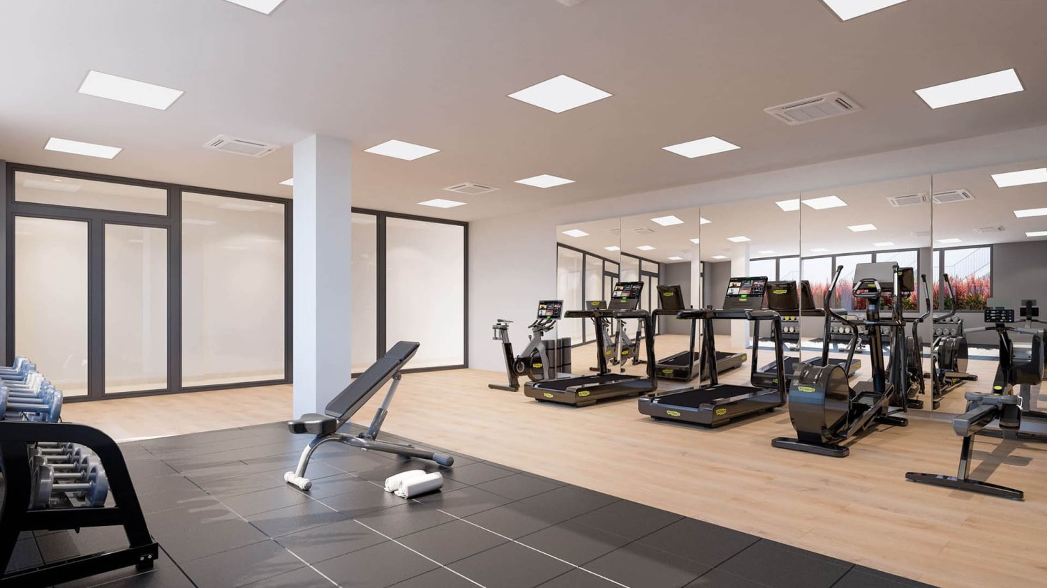 Квартира с 2 спальнями в JADE Towers, Фуэнхирола, Испания № 15462