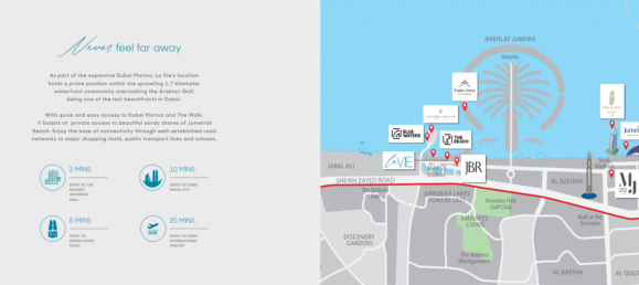 2 غرف نوم شقة في مساكن شاطئ جميرا, UAE رقم 4715 2