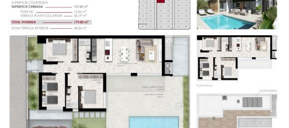 3 Schlafzimmer Villa in Ciudad Quesada, Spain, Nr. 287501 8