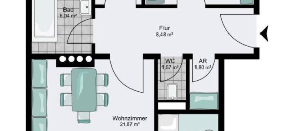 Apartamento de 3 divisões em Oberndorf bei Salzburg, Austria N.º 185896 10
