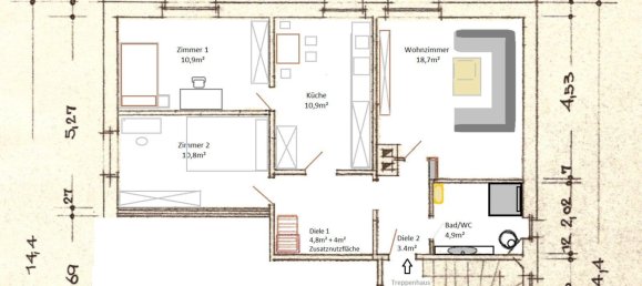 Apartamento de 2 dormitorios en Heilbronn, Germany No. 271640 10