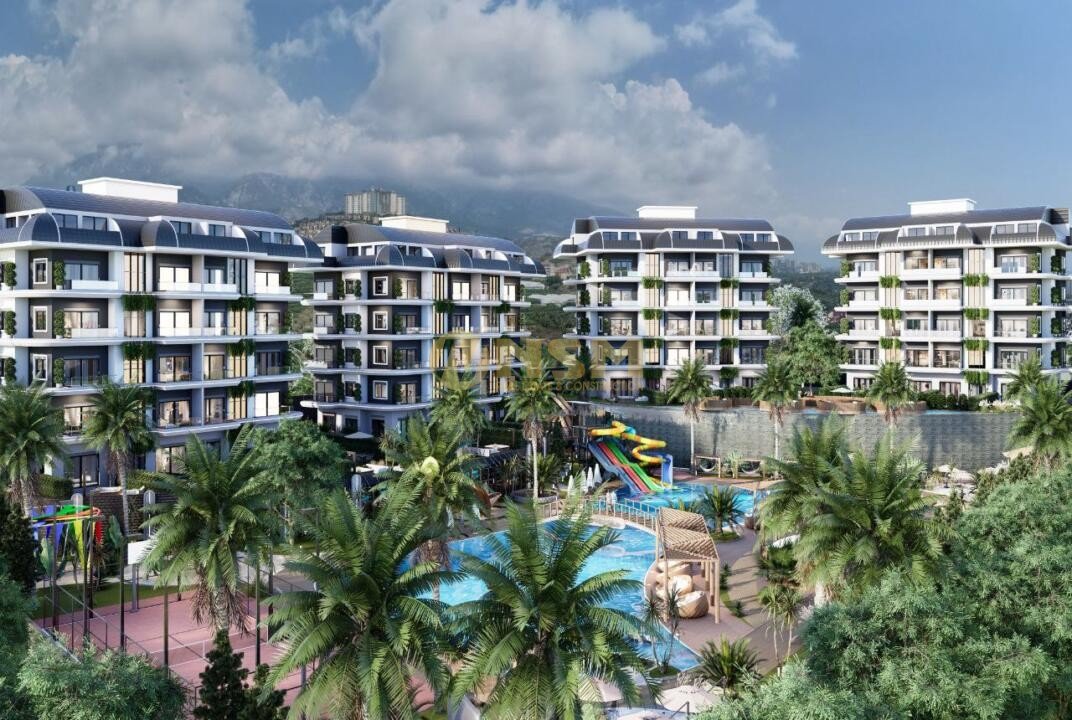 Wohnung 1+1 in Alanya, Turkey, Nr. 9443