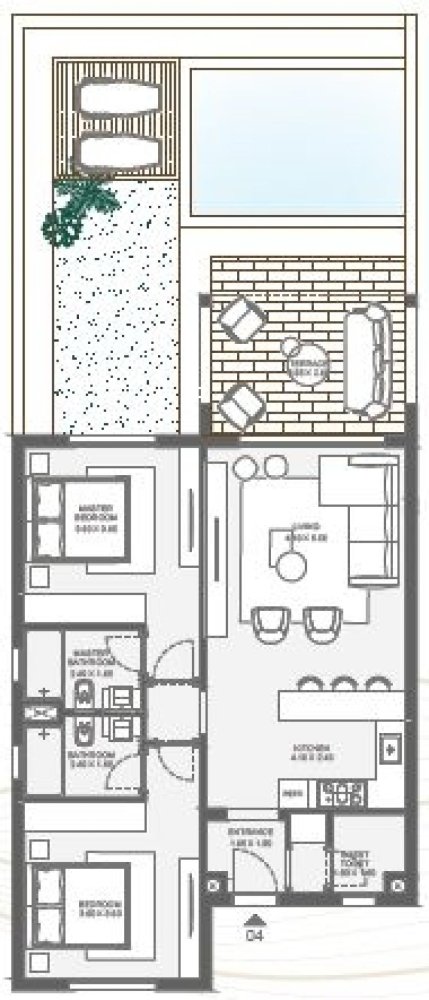 2 Schlafzimmer Eigentumswohnung in Red Sea, Egypt, Nr. 2135