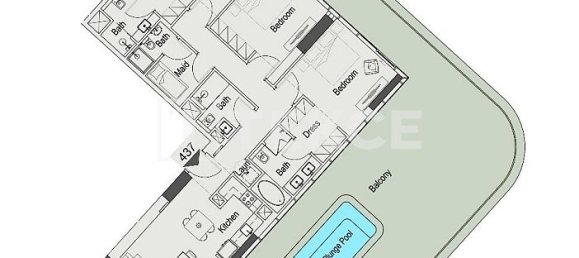 1 bedroom Apartment in Dubai, UAE No. 106269 26