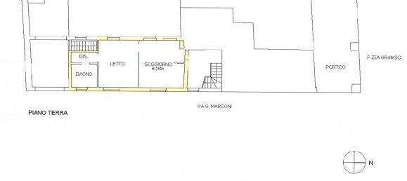 Квартира с 2 комнатами в Романенго, Италия № 333736 13