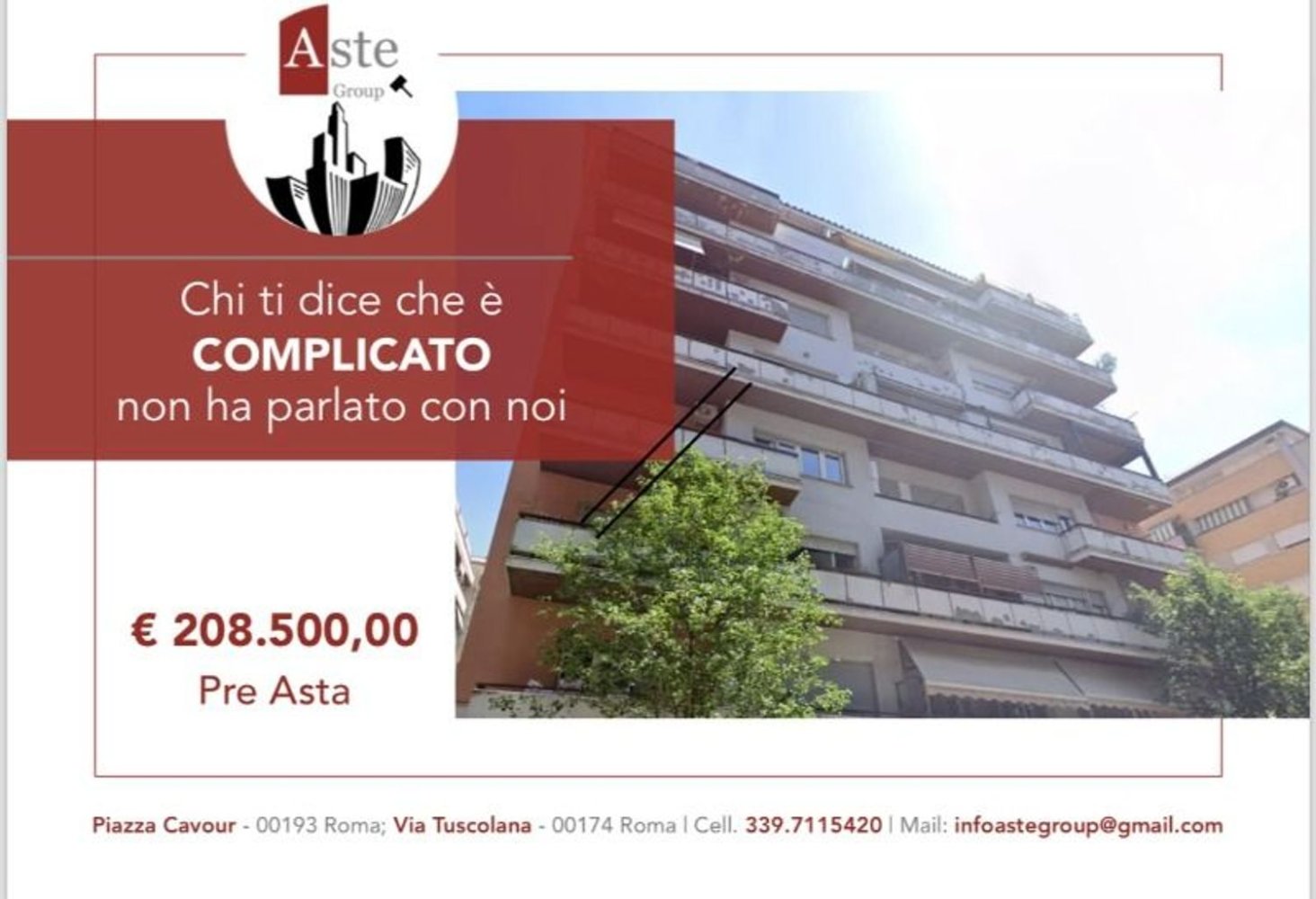 4 rooms Apartment in Rome, Italy No. 191257