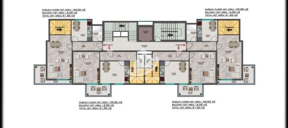 شقة 2+1 في Mahmutlar, Turkey رقم 11428 16