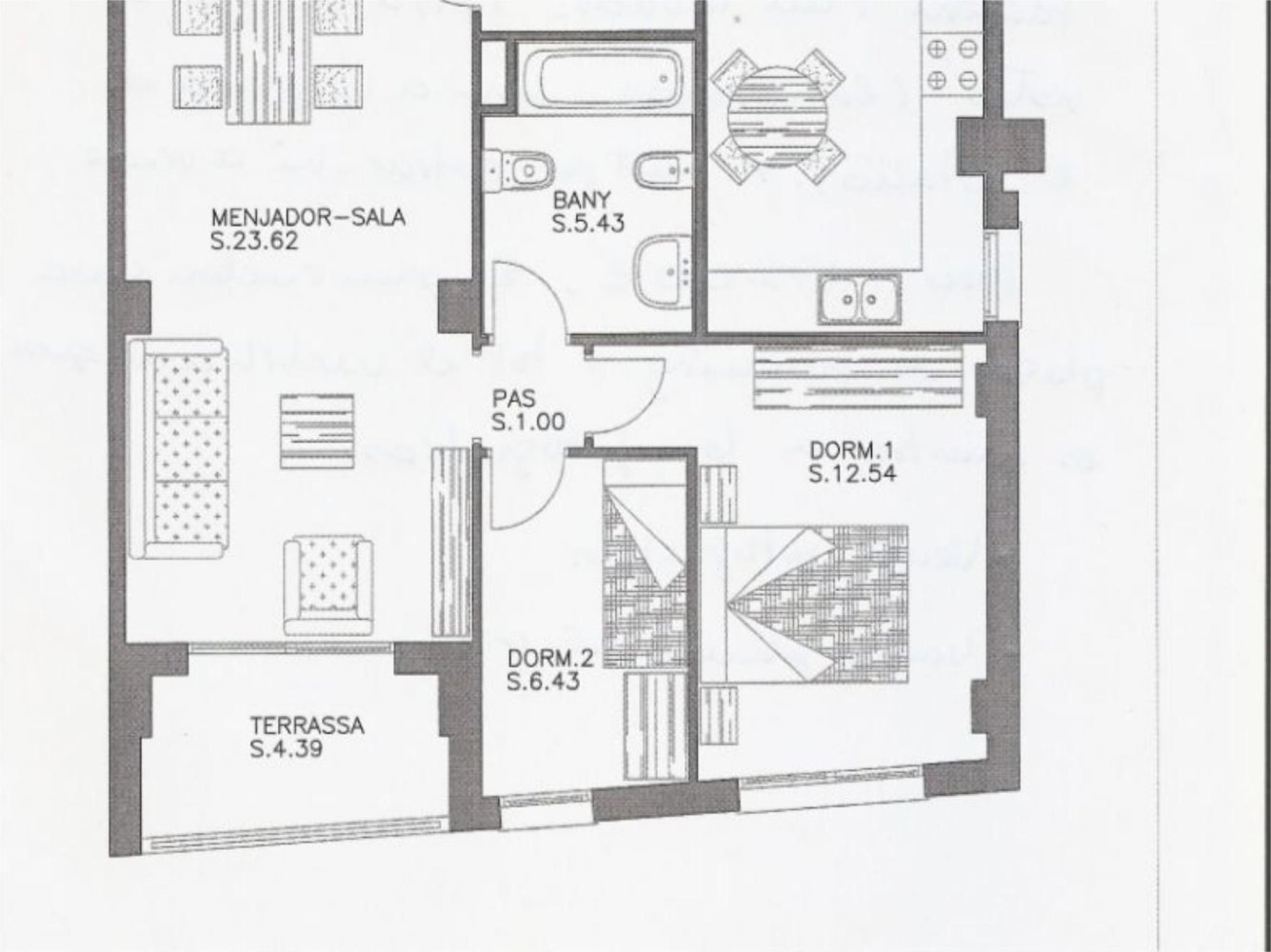Apartamento de 2 dormitorios en Tarragona, Spain No. 179732