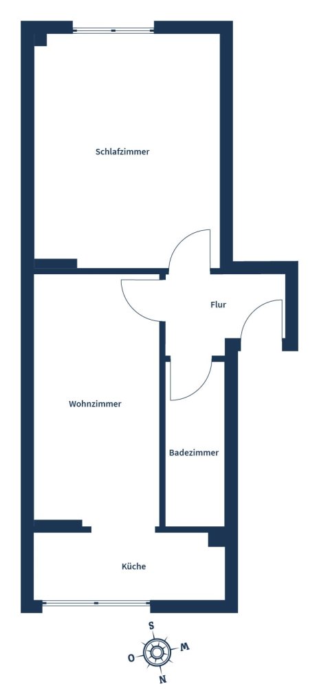 1 Schlafzimmer Wohnung in Duisburg, Germany, Nr. 262545