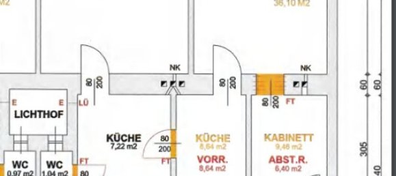 3 rooms Apartment in Brigittenau, Austria No. 62295 23