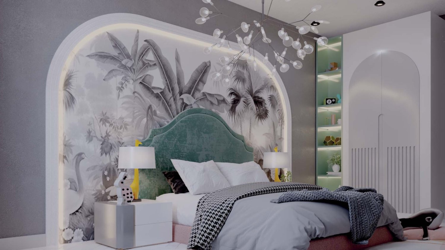 شقة 2+1 في Balkan Tower, Mahmutlar, Turkey رقم 36830