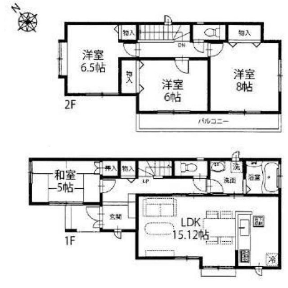 Casa de 4 dormitorios en Saitama, Japan No. 8593