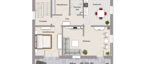 Moradia em banda T3 em Unterallgau, Germany N.º 64055 3