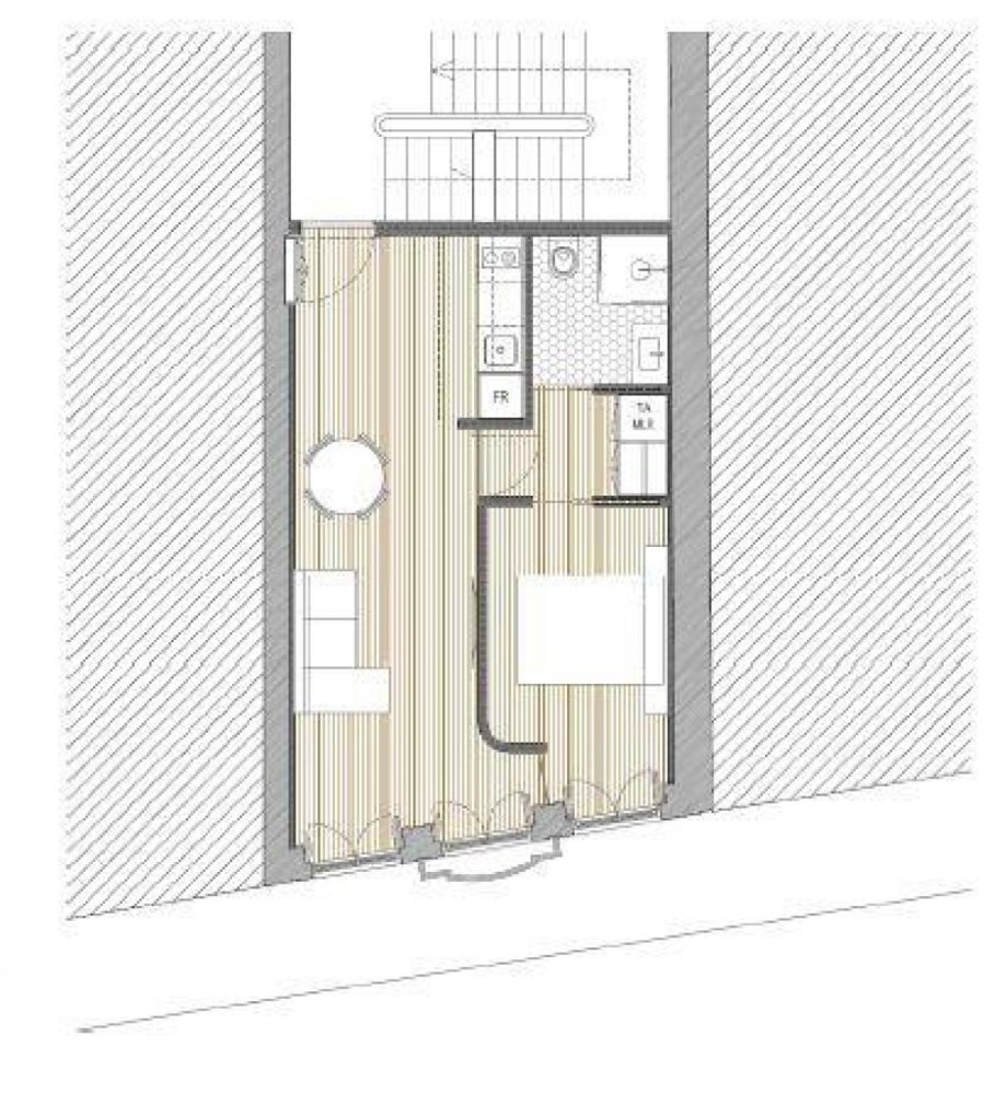 Studio in Porto, Portugal, Nr. 2552