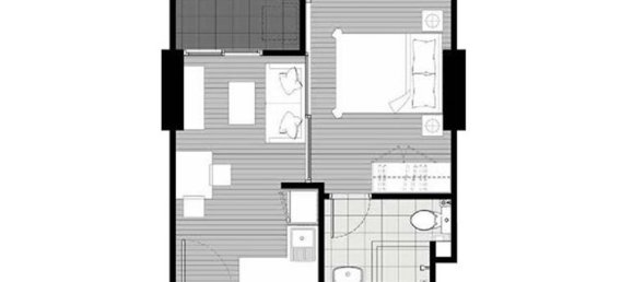 1 Schlafzimmer Eigentumswohnung in Bangkok, Thailand, Nr. 2804 8