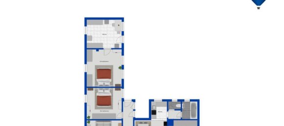 Casa de 4 divisões em Hohenruppersdorf, Austria N.º 197365 41