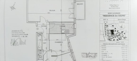 2 Schlafzimmer Wohnung in Noisy-le-Grand, France, Nr. 318174 13