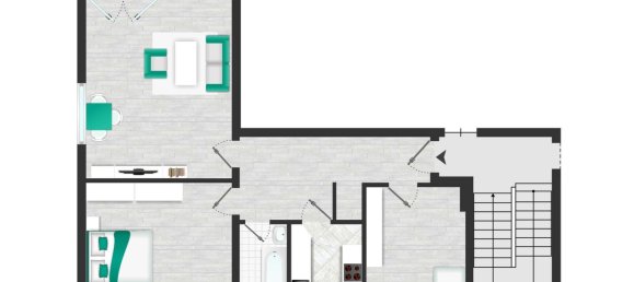 Apartamento de 2 dormitorios en Mariendorf, Germany No. 324317 15