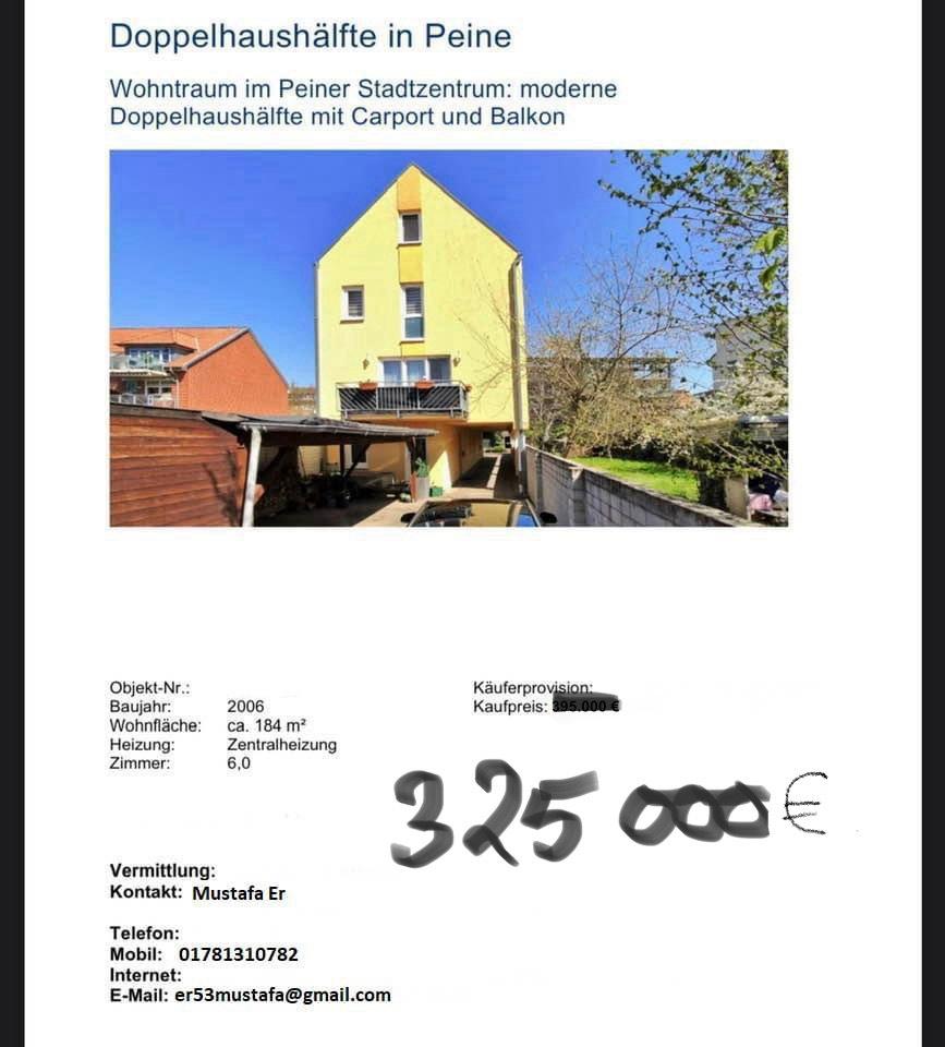 Moradia em banda T4 em Peine, Germany N.º 355423