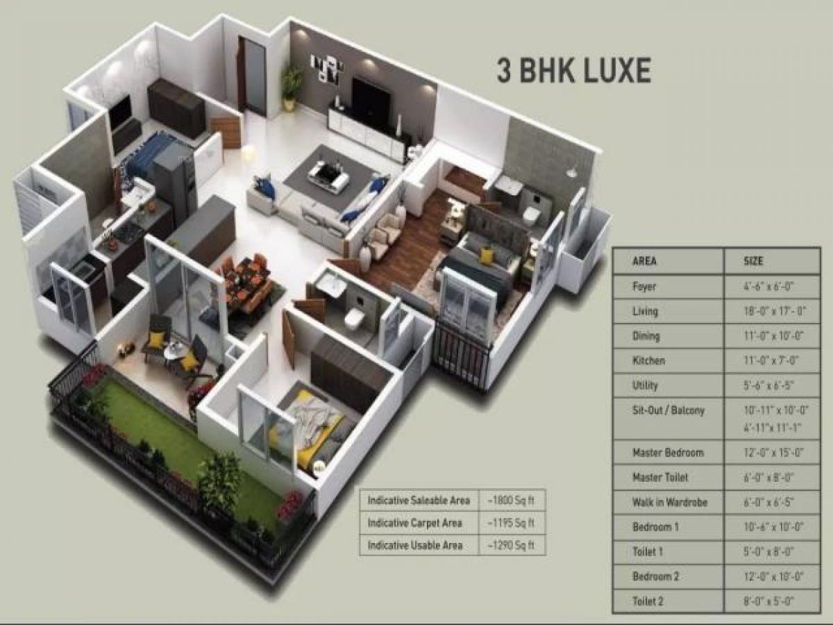 3 bedrooms House in Bangalore, India No. 18029