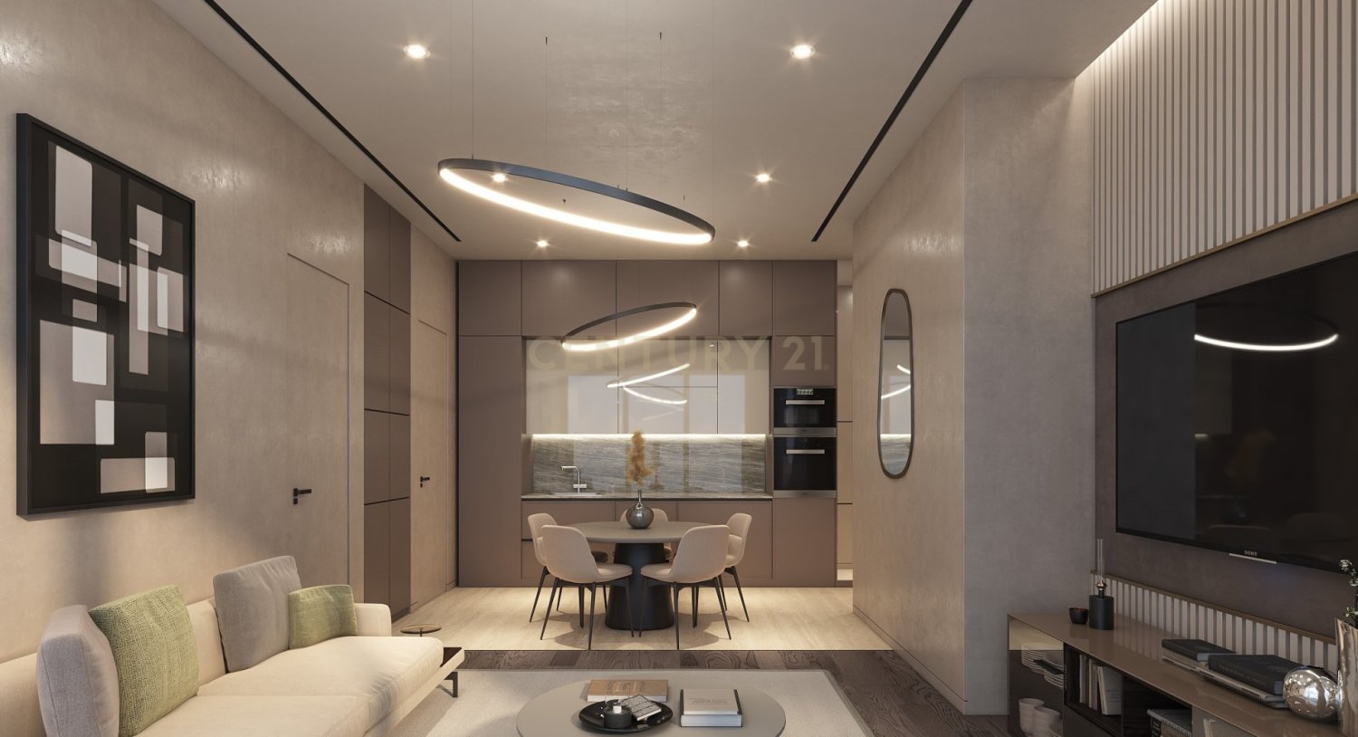 Квартира с 2 спальнями в Гермасойя, Кипр № 308