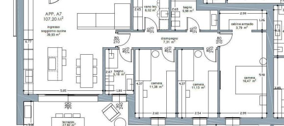 4-salle Appartement à Rubano, Italy No. 29975 24
